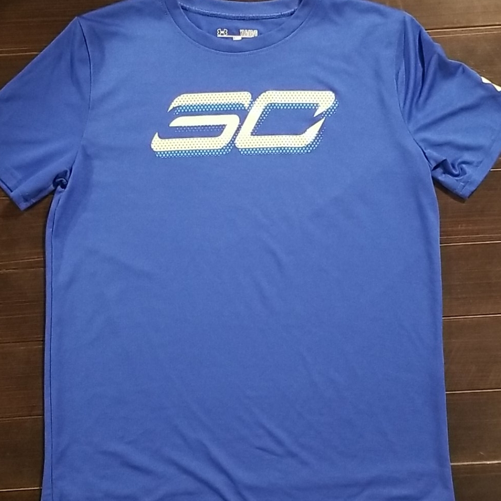 Under armour blue Stephan Curry shirt